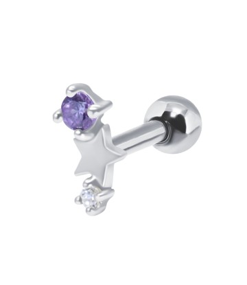February Birthstone Helix Ear Piercing TIP-3599